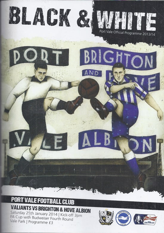 Port Vale FC v Brighton & Hove Albion FC